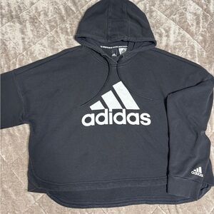 Adidas Faded Black Hoodie